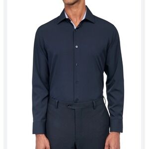 WRK Brand Slim Fit Solid Performance
Dress Shirt Size Small Like New